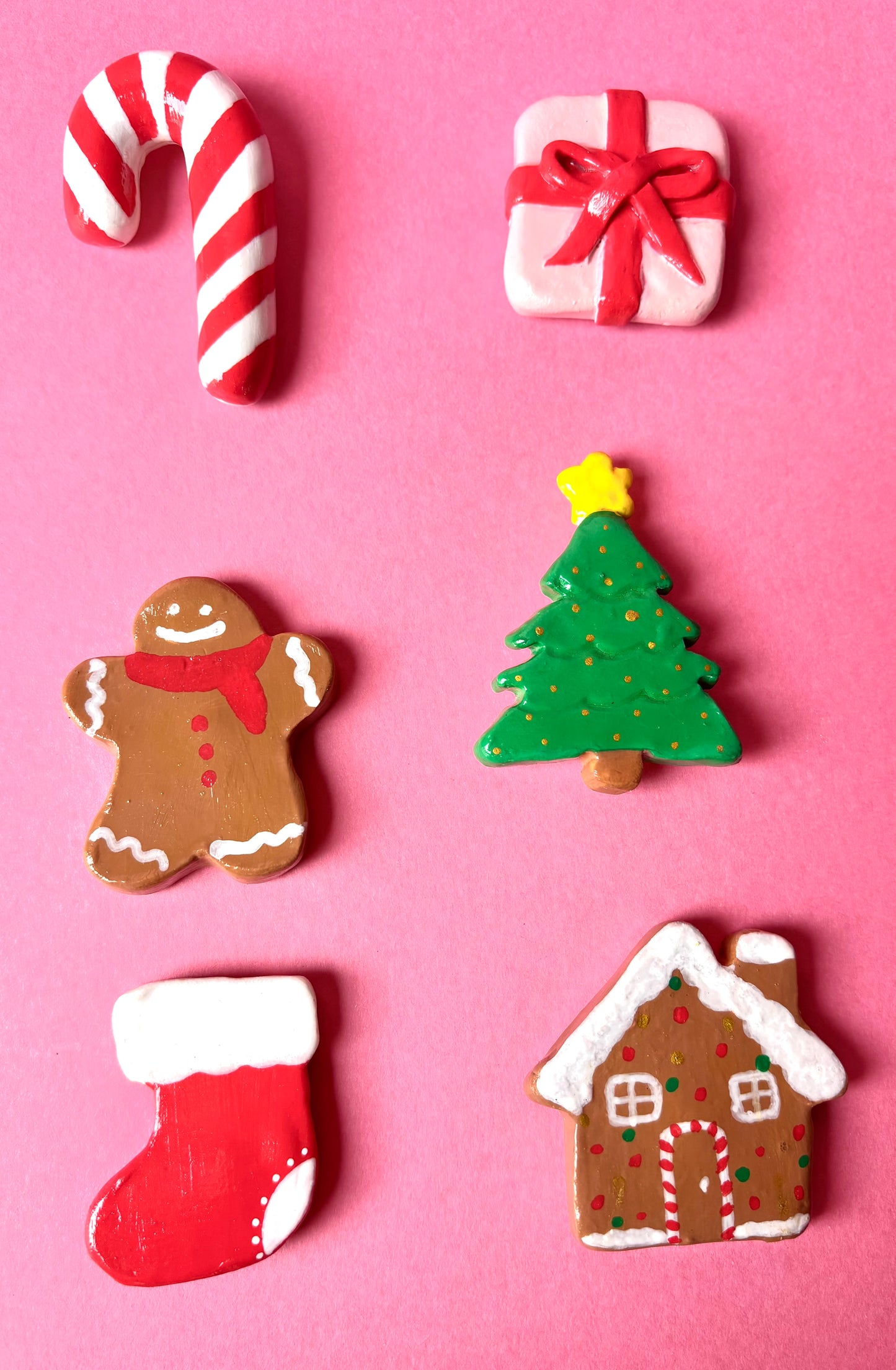 CHRISTMAS MAGNETS (pack of 6)